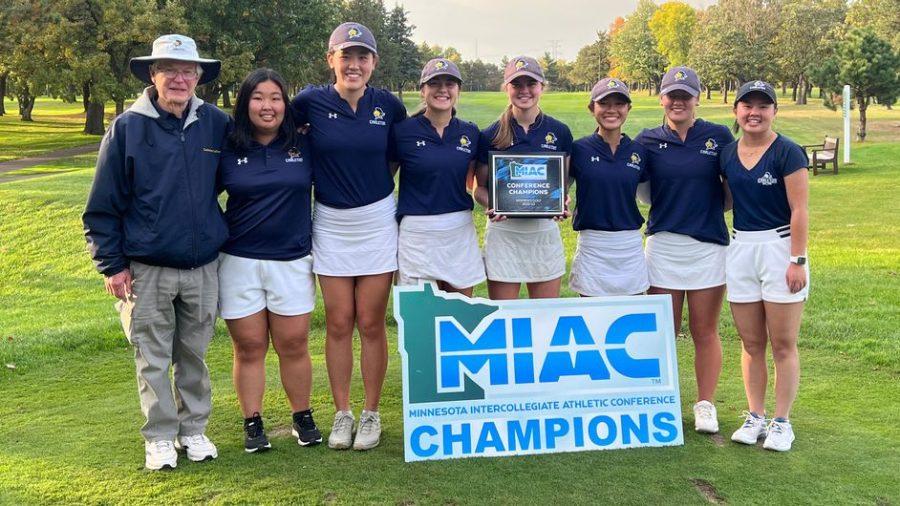 Women’s golf wins 2022 MIAC Championship