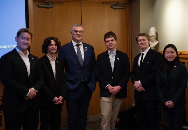 Estonian Ambassador Kristjan Prikk visits Carleton